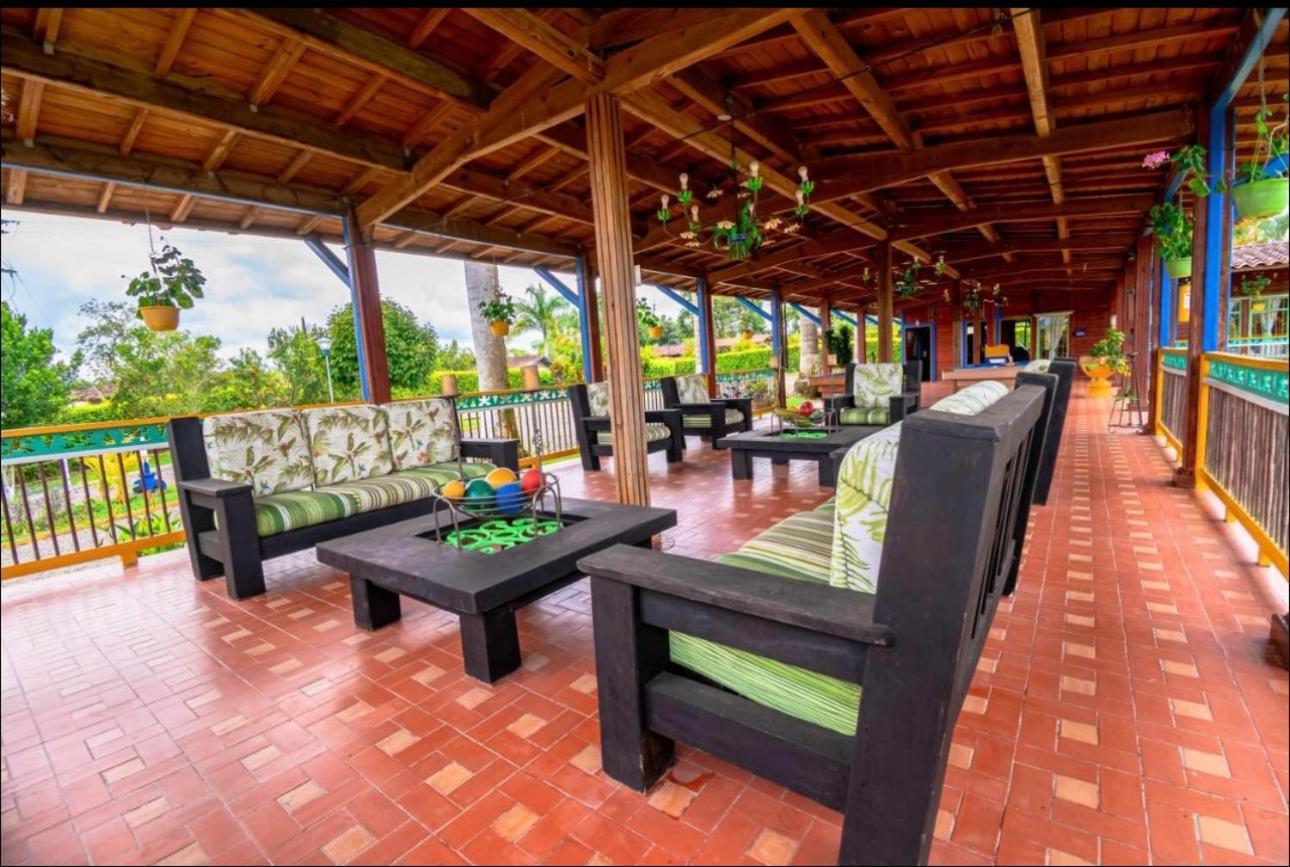 Finca Hotel El Ocaso 金巴亚 外观 照片