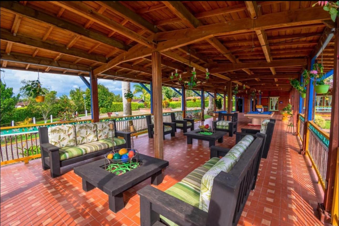 Finca Hotel El Ocaso 金巴亚 外观 照片
