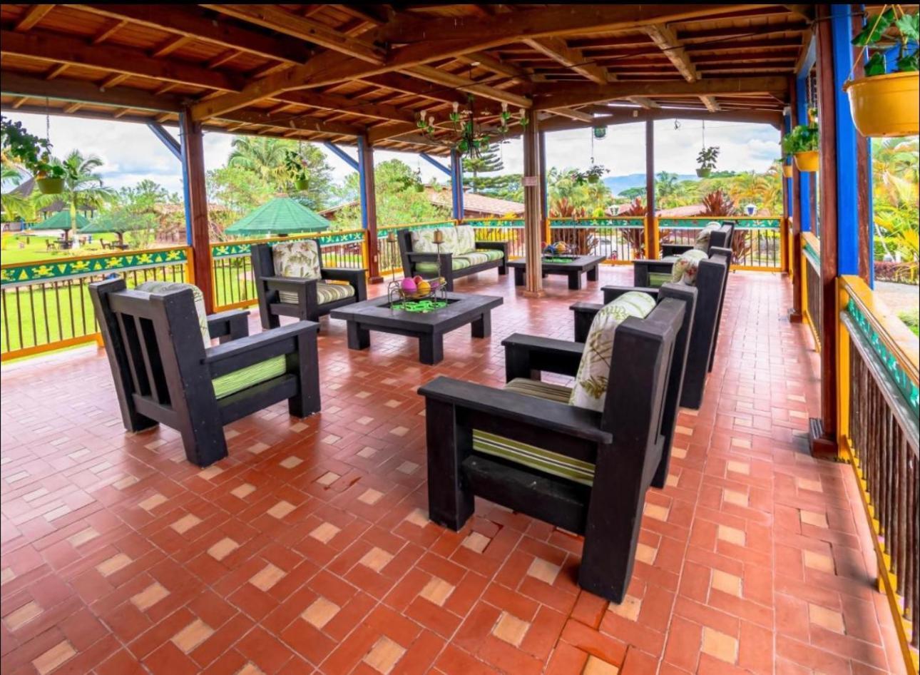 Finca Hotel El Ocaso 金巴亚 外观 照片