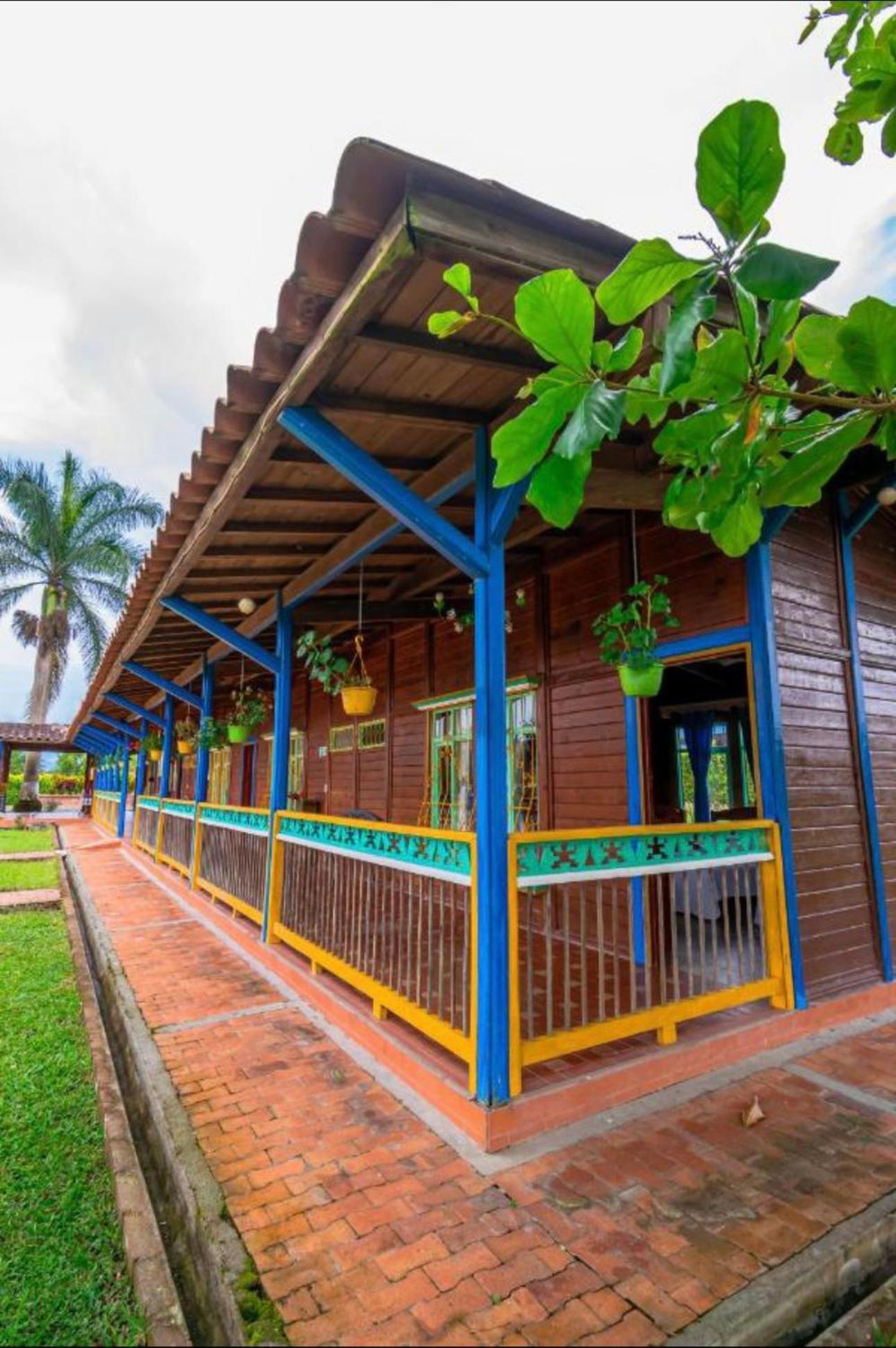 Finca Hotel El Ocaso 金巴亚 外观 照片